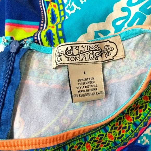 Flying Tomato boho geometric pattern dress - Picture 9 of 10